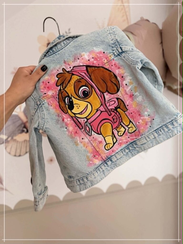 Kurtka pokazowa, prezent dla mojej 3letniej córki. :)