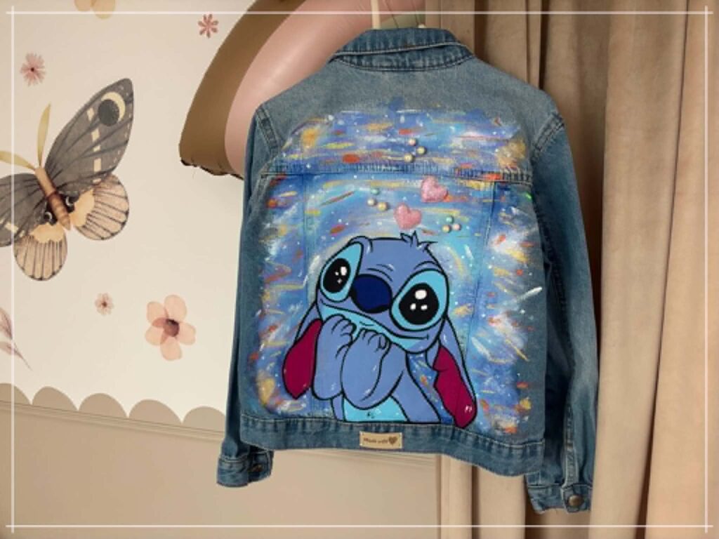 Kosmiczny Przyjaciel Stitch perełki