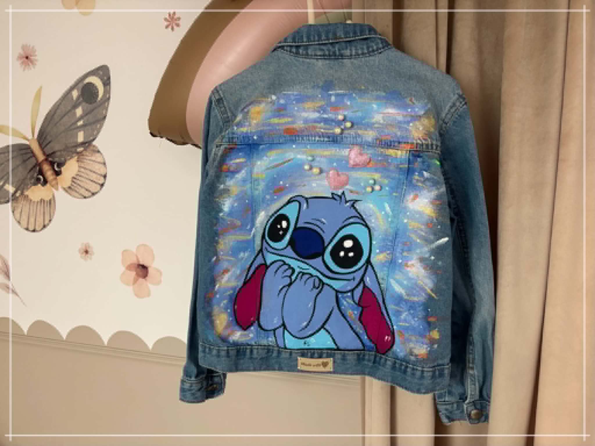 Kosmiczny Przyjaciel Stitch perełki
